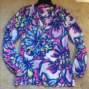 Lilly Pulitzer silk blouse